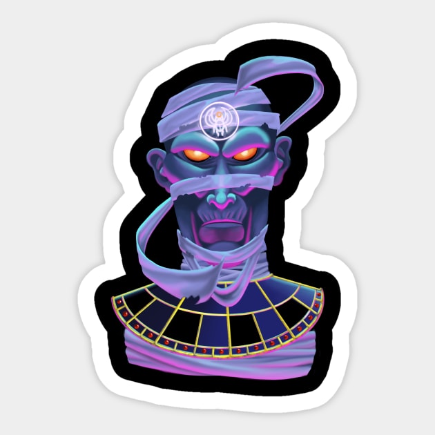 The Mummy Sticker by Willow Works